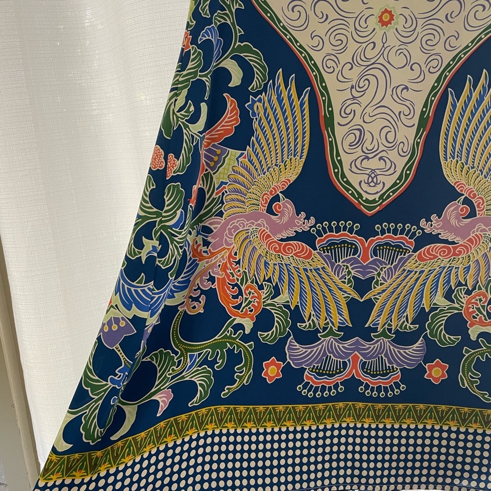 Anthropologie Silk Boho Dress - Picture 8 of 13